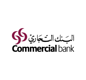 Free High-Quality Commercial Bank of Qata logo for Creative Design