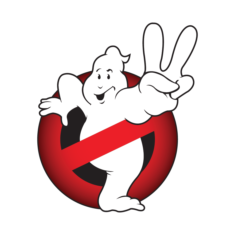 Download Ghostbusters Logo Black Screen Wallpaper | Wallpapers.com
