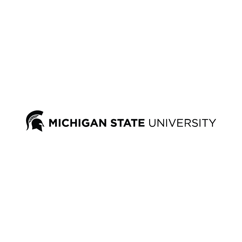 Free High-Quality michigan state university logo in white for Creative ...