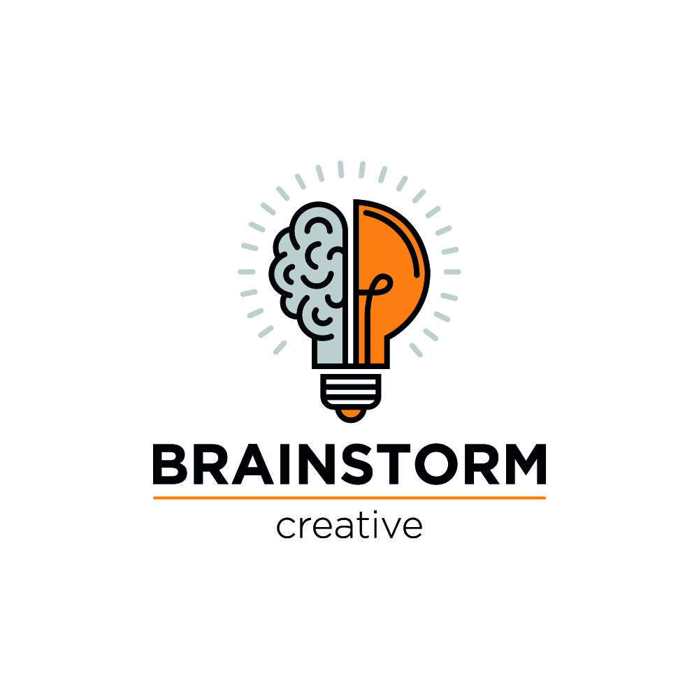 Free High-Quality Brainstorm Creative Logo for Creative Design