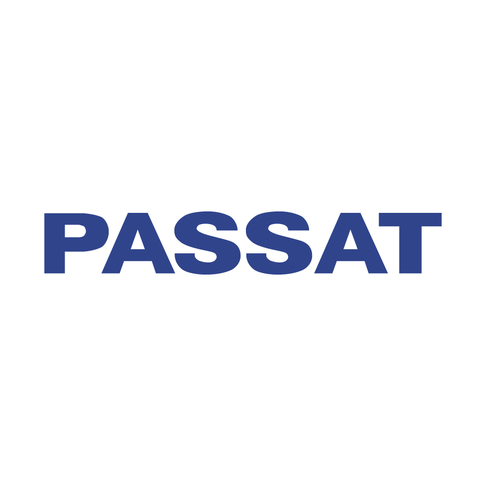 vw passat logo light