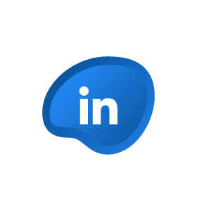 Free High-Quality linkedin modern icon for Creative Design