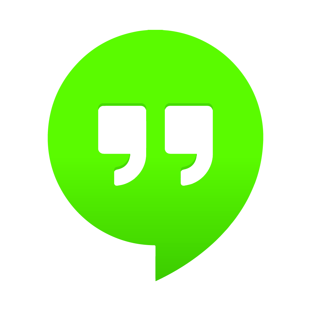 Free High-Quality Google Hangouts Logo for Creative Design