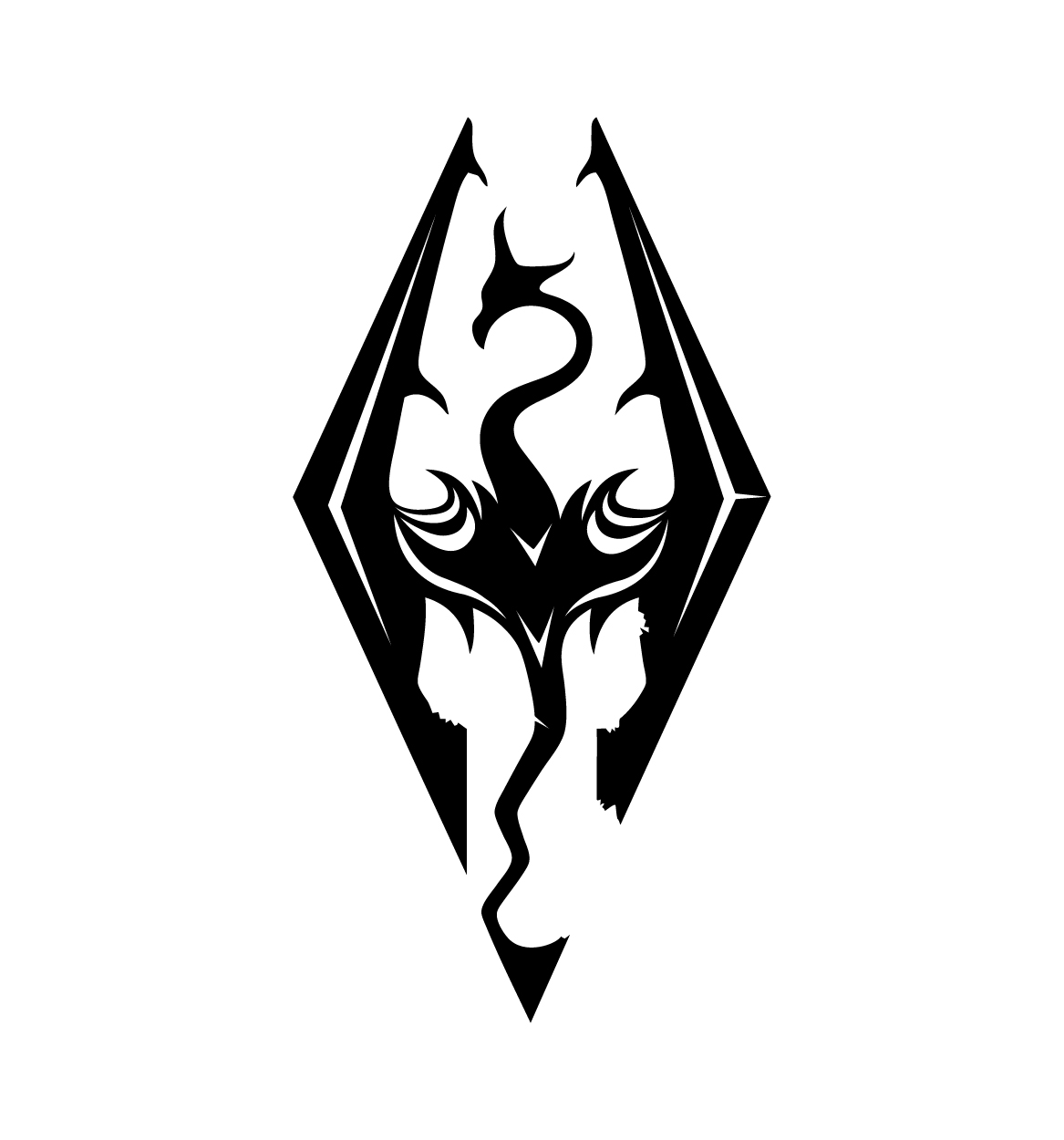 Free High-Quality skyrim logo for Creative Design