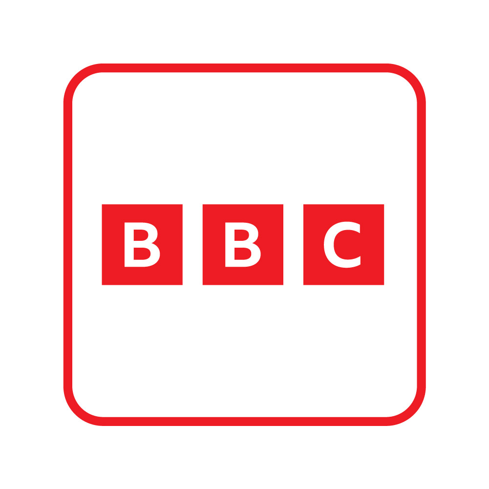 Free High-Quality Red Outline Square BBC Logo for Creative Design