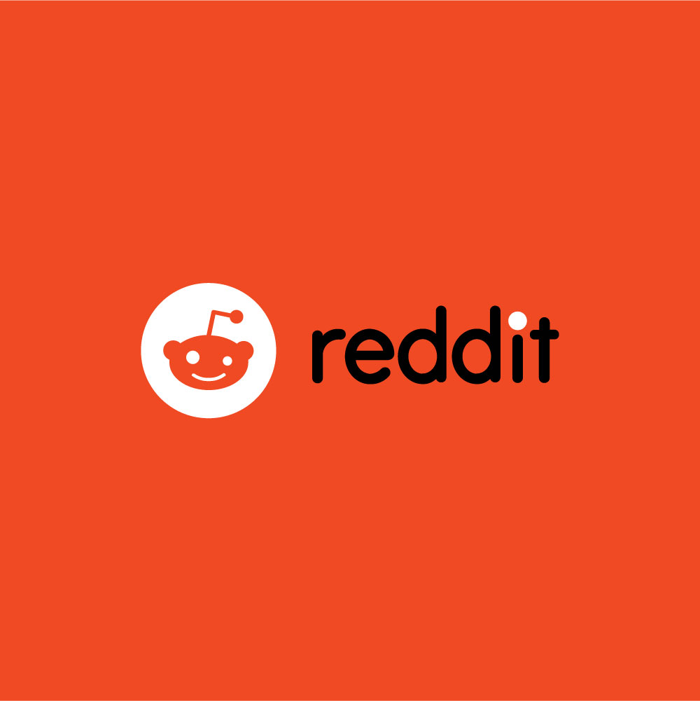 Free High-Quality Orange Background Svg reddit Logo for Creative Design