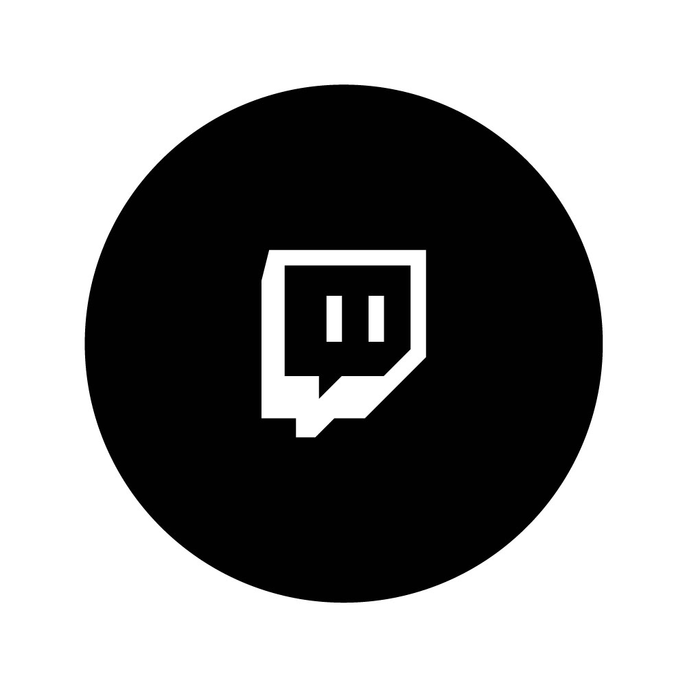 Free High-Quality Black Background Twitch Tv Symbol Logo for Creative ...