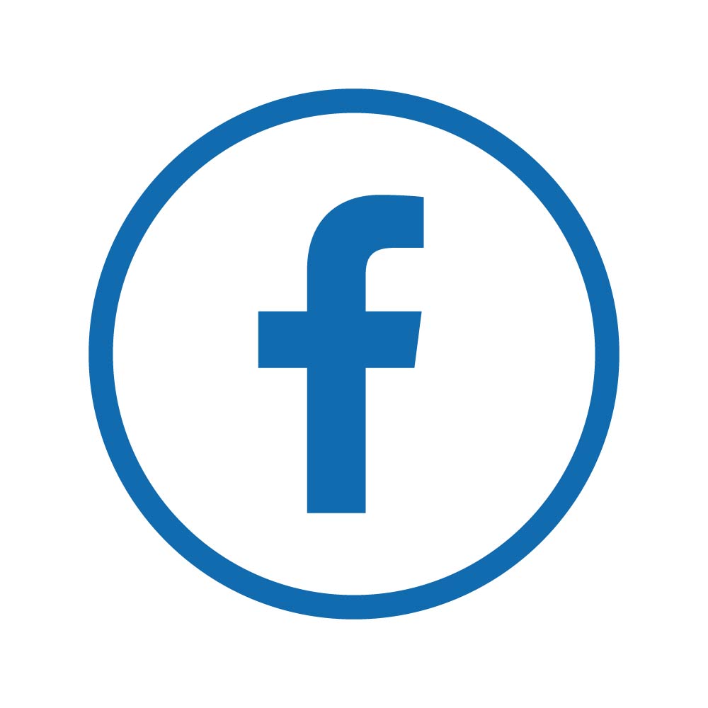 Free High-Quality Facebook Logo Circle Gradient Blue for Creative Design