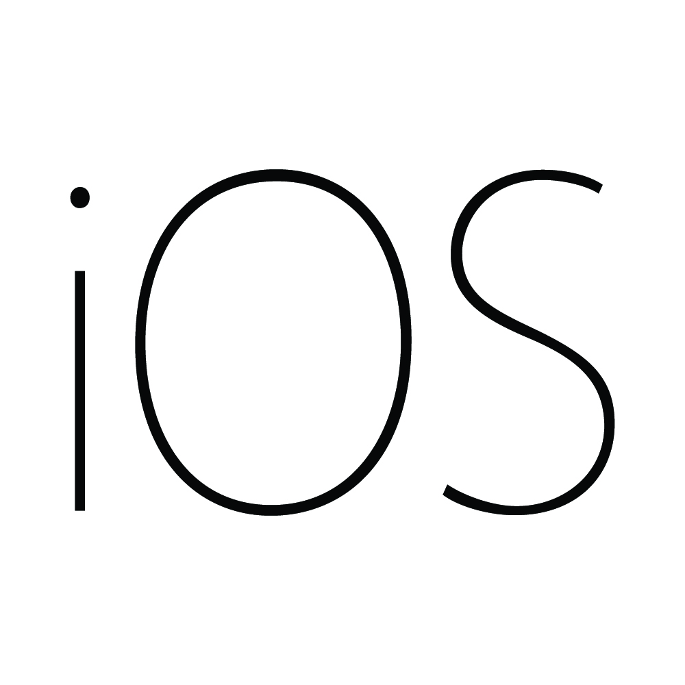 Free High-Quality Apple iOS Logo for Creative Design