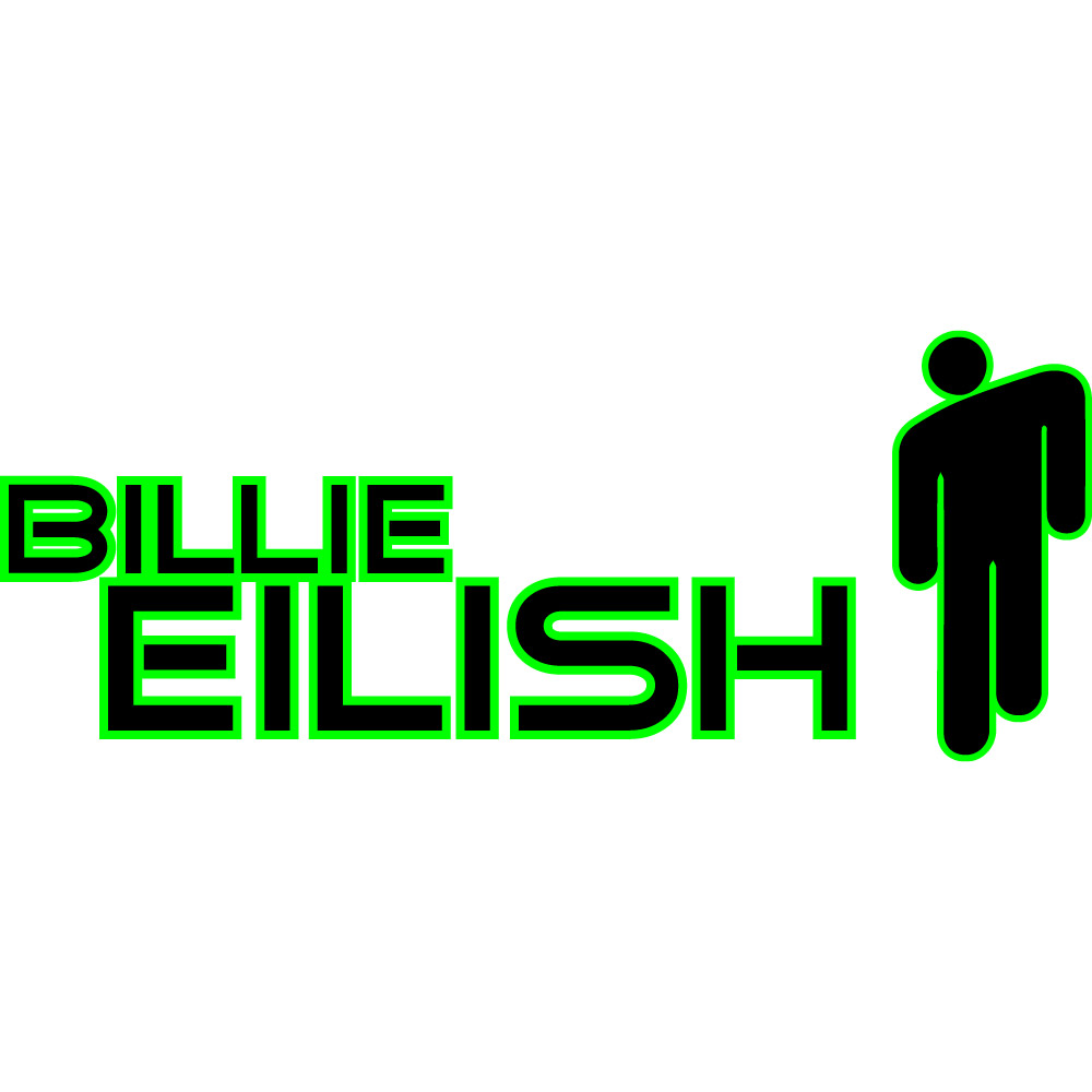 Free High Quality Billie Eilish Logo Wallpaper For Creative Design