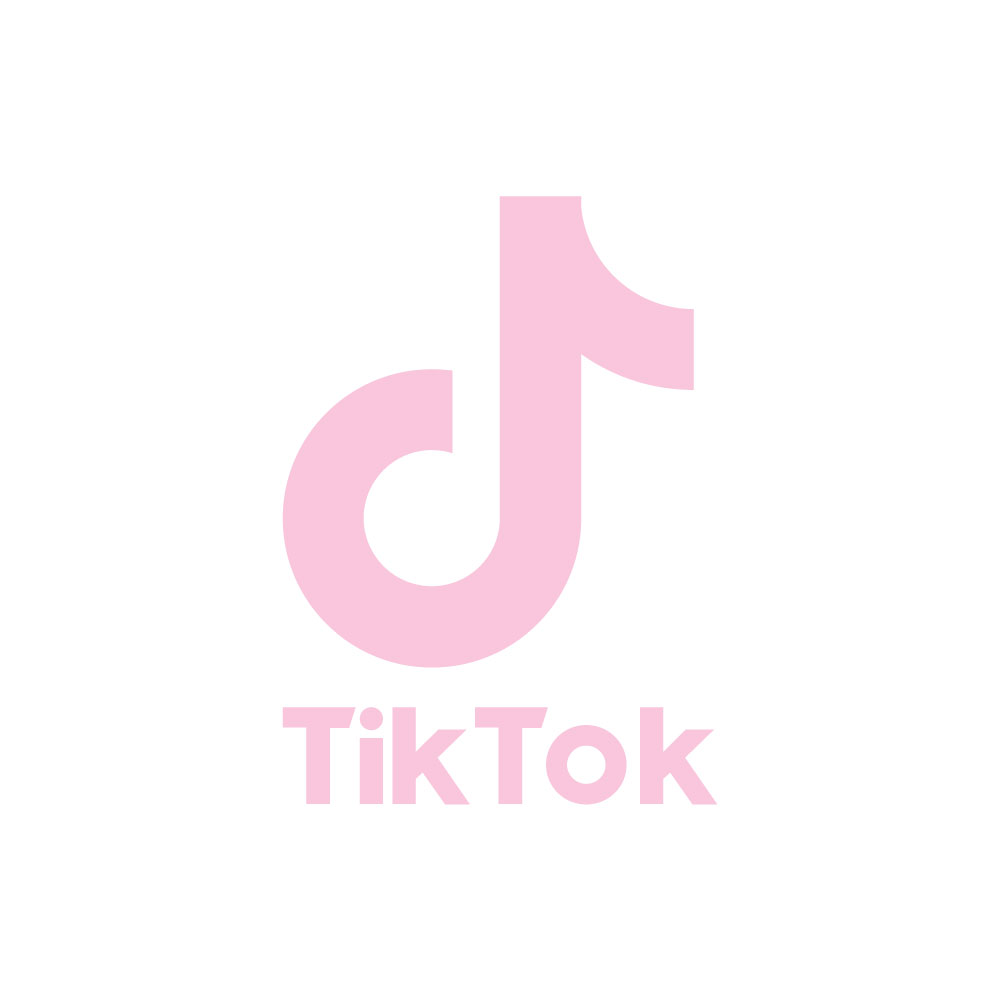 Free HighQuality light pink tiktok logo for Creative Design