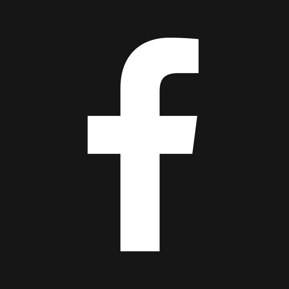 Free High-Quality Facebook Logo Black Background for Creative Design