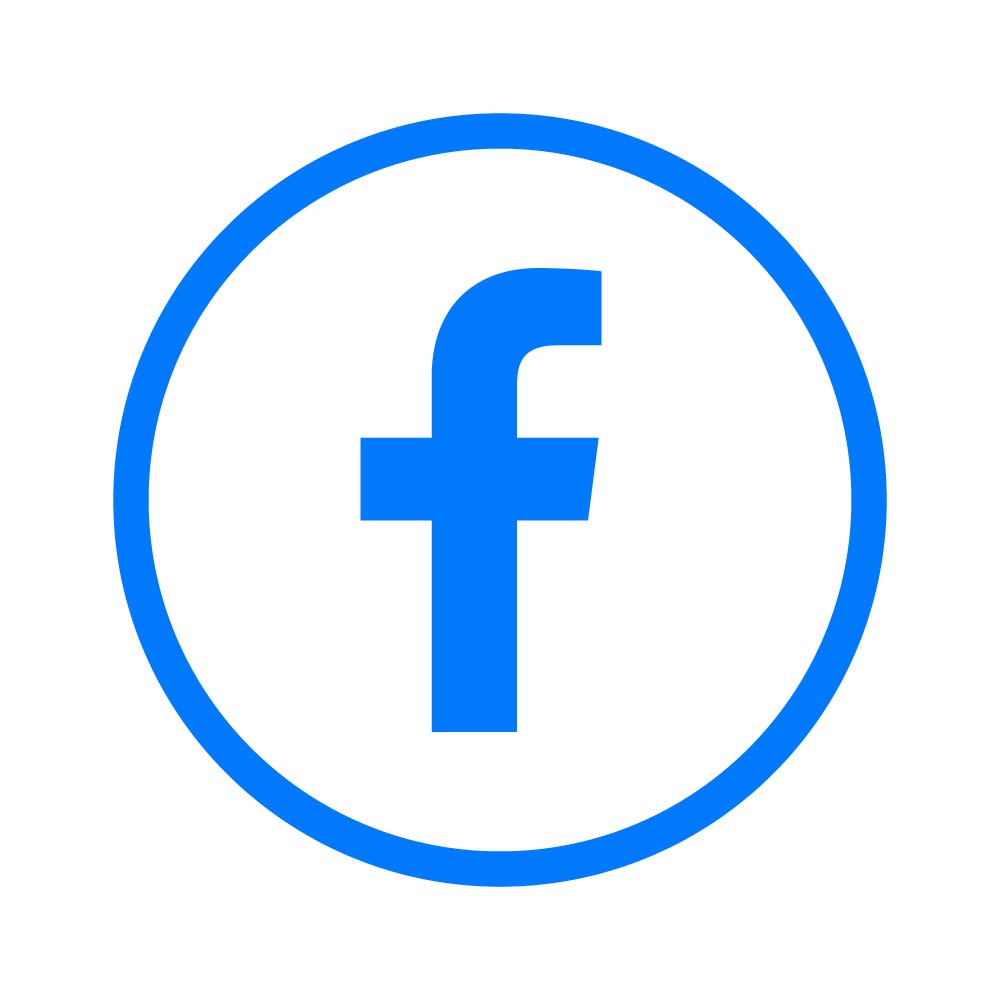 Free High-Quality Facebook Logo Outline Dark Blue for Creative Design