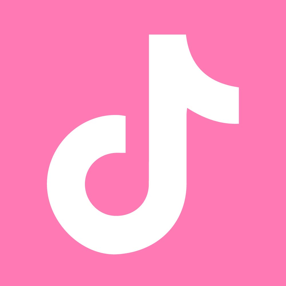 Free High-Quality TIktok Logo Pink Background for Creative Design